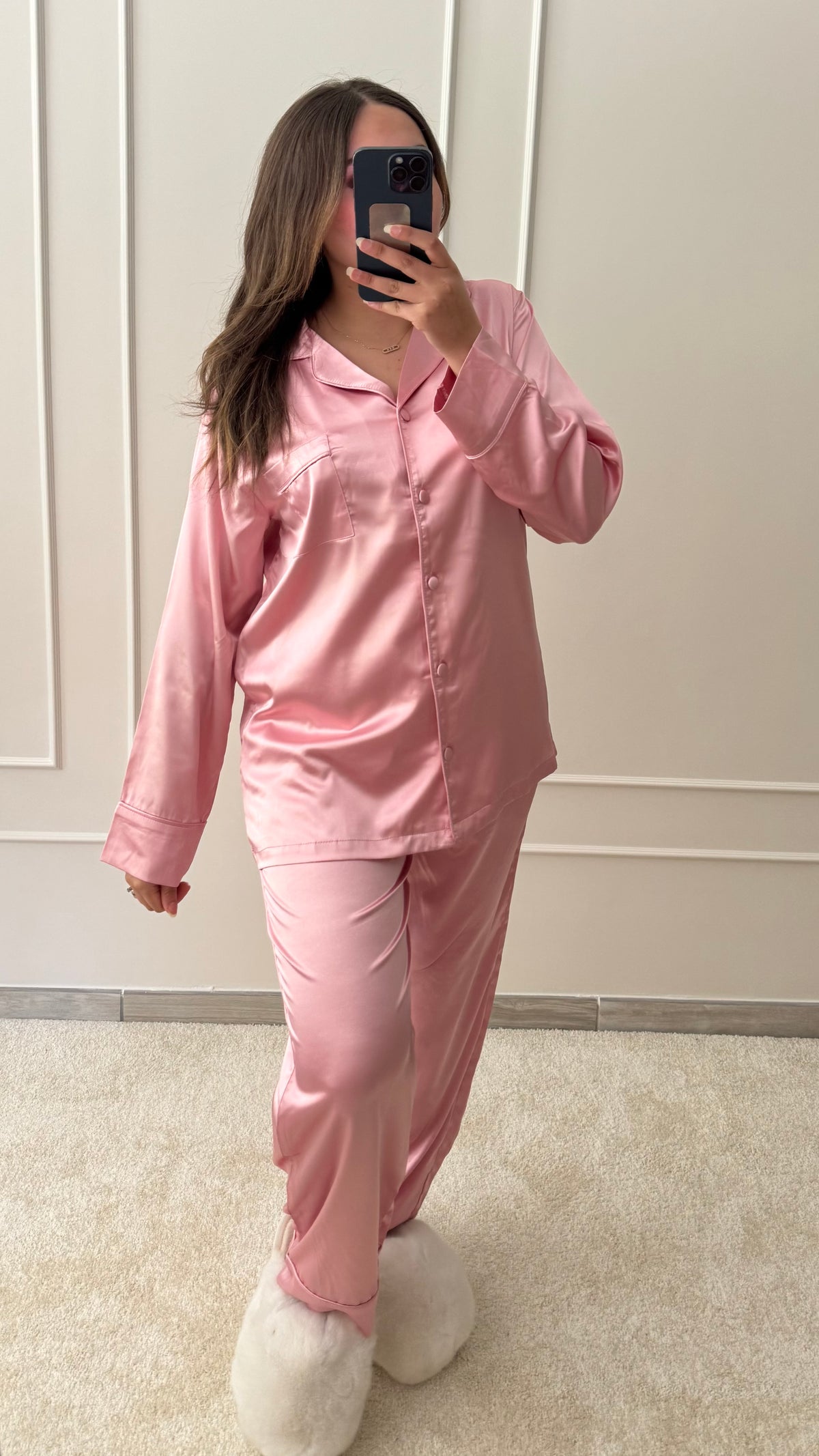 Pyjama en satin Rose Ballerina