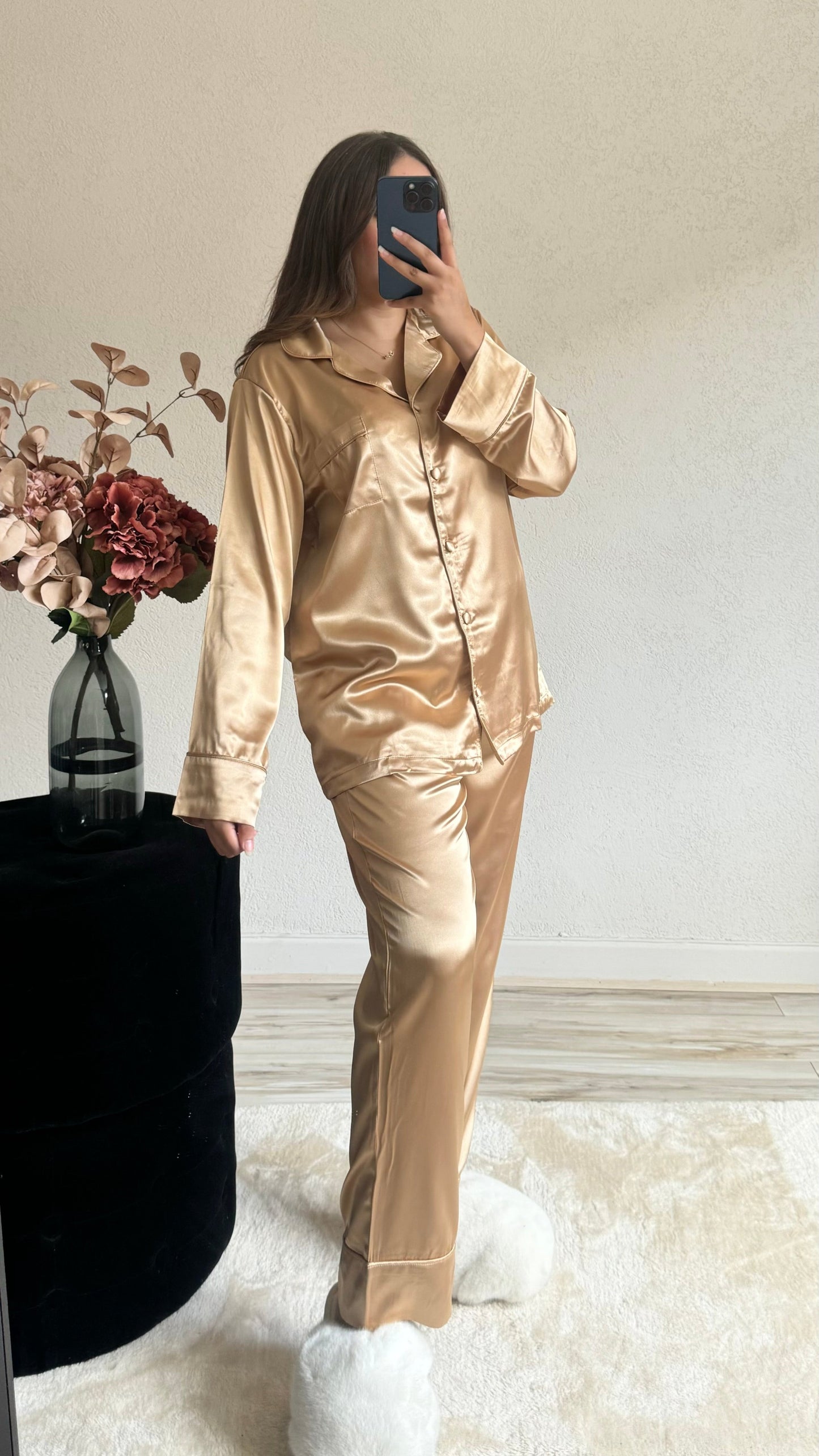 Pyjama en satin Rêve d'orient