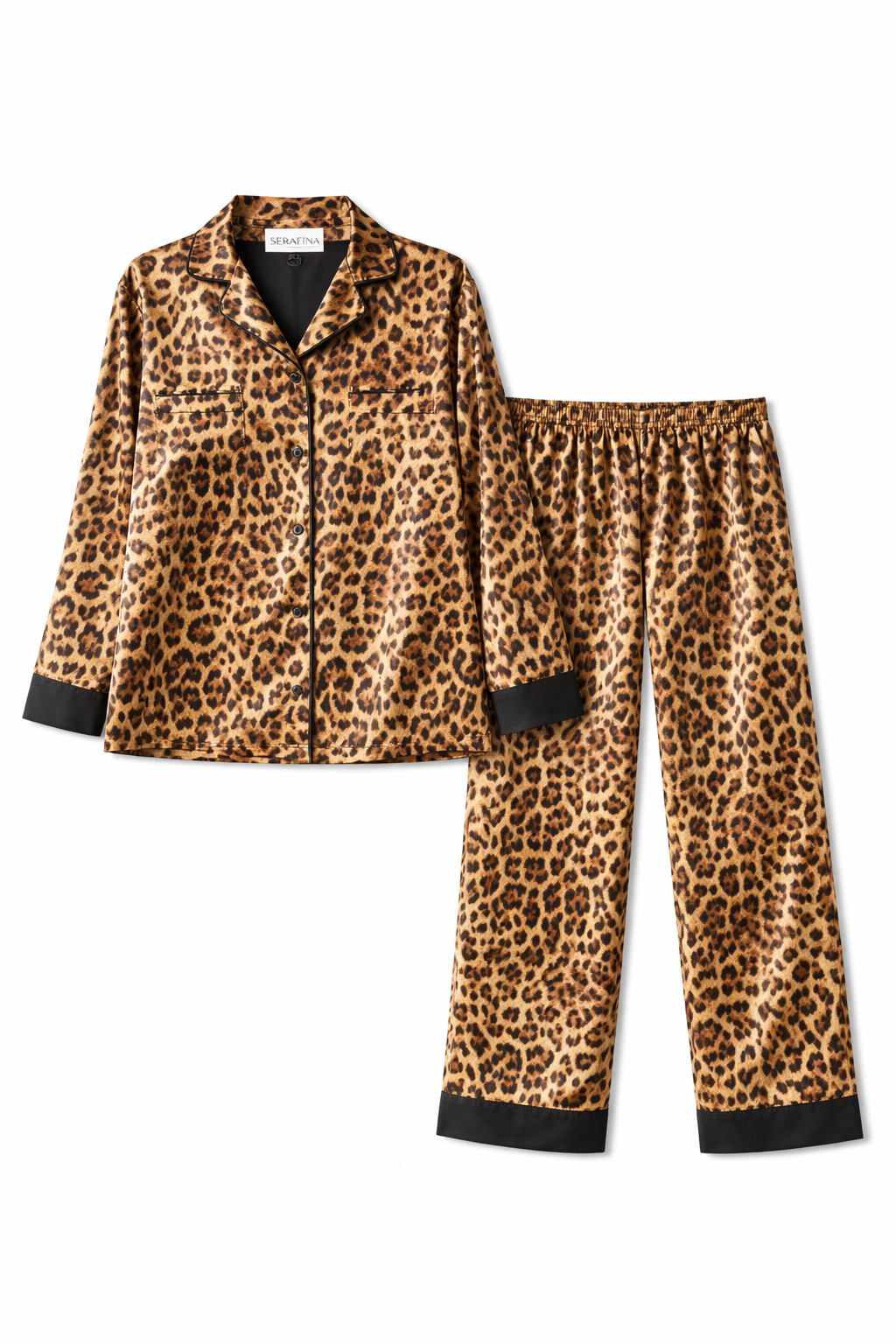 Pyjama en satin léopard (Limited Édition)