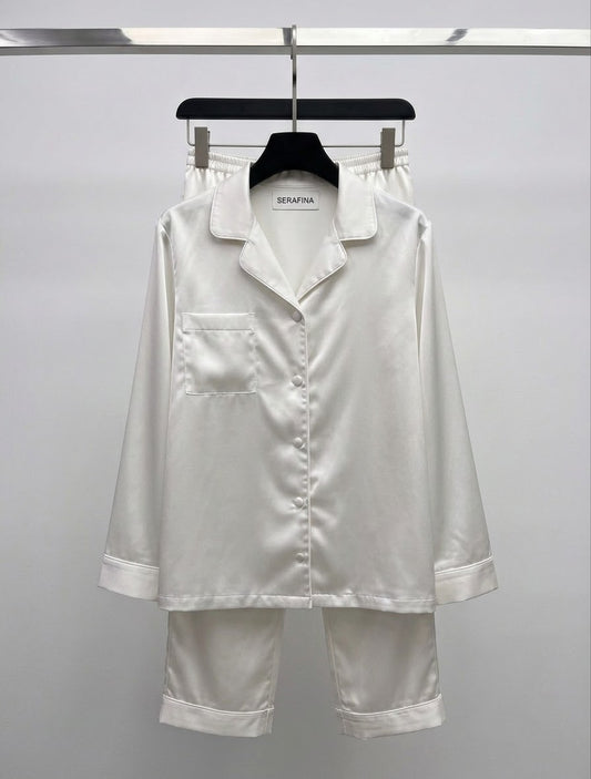 Pyjama en satin Noces