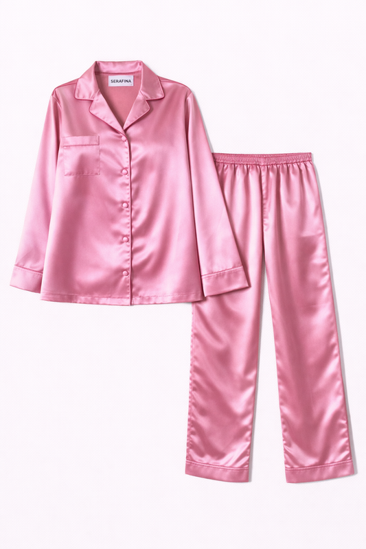 Pyjama en satin Rose Blossom