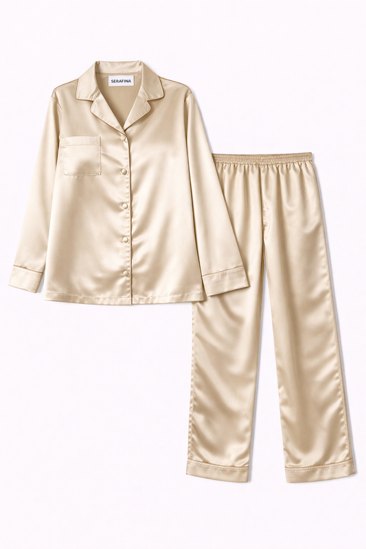 Pyjama en satin Vanilla