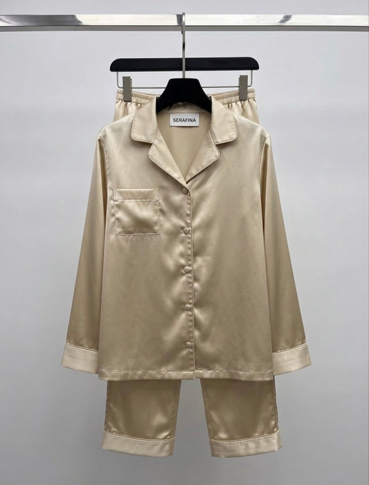 Pyjama en satin Vanilla
