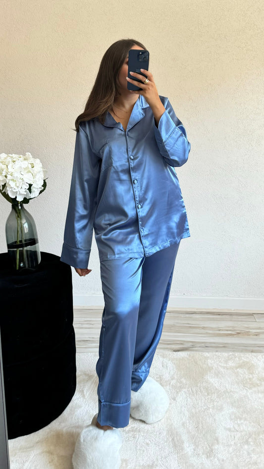 Pyjama en satin Santorin