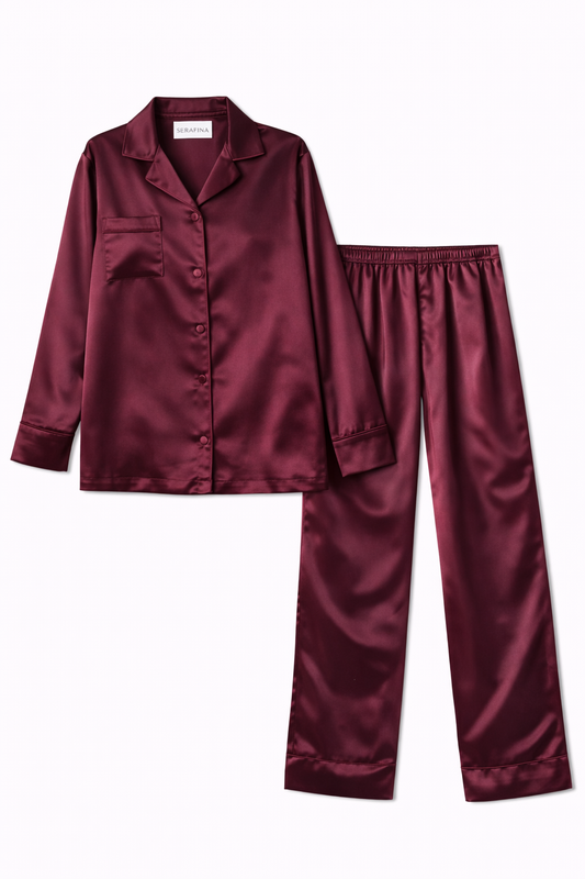 Pyjama en satin Amarena