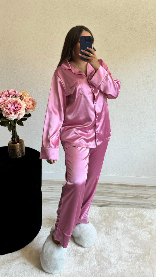 Pyjama en satin Rose Blossom