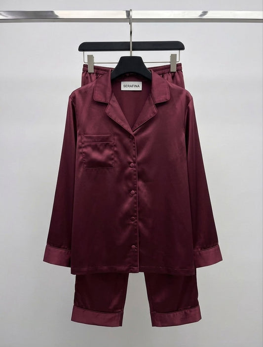 Pyjama en satin Amarena