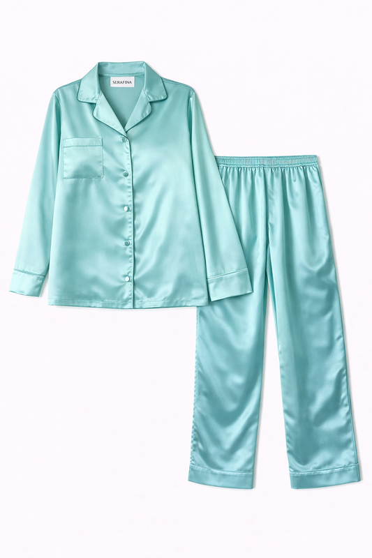 Pyjama en satin Jade