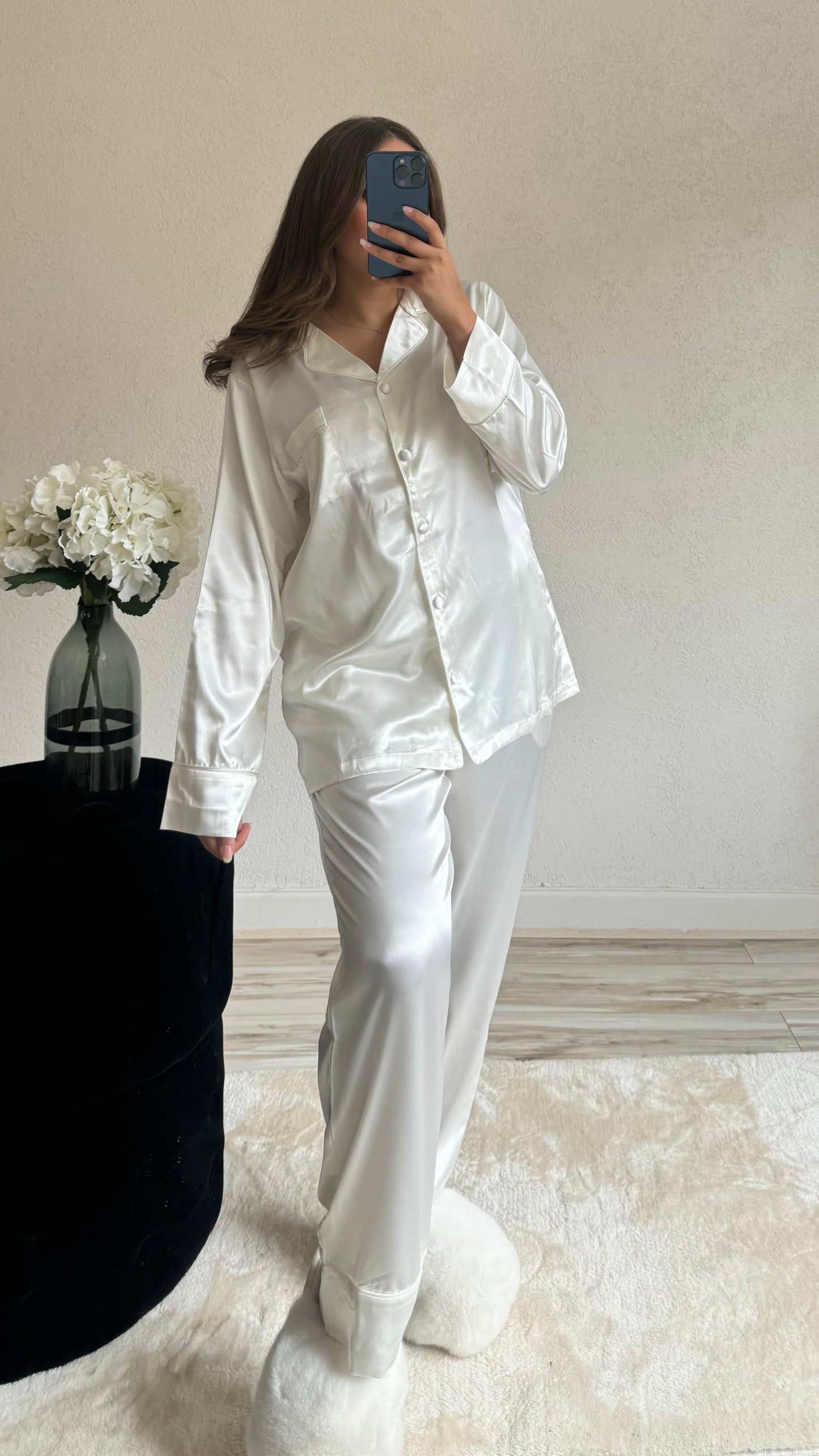 Pyjama en satin Noces