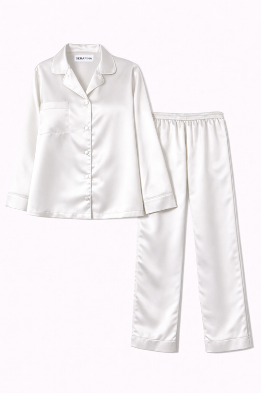 Pyjama en satin Noces