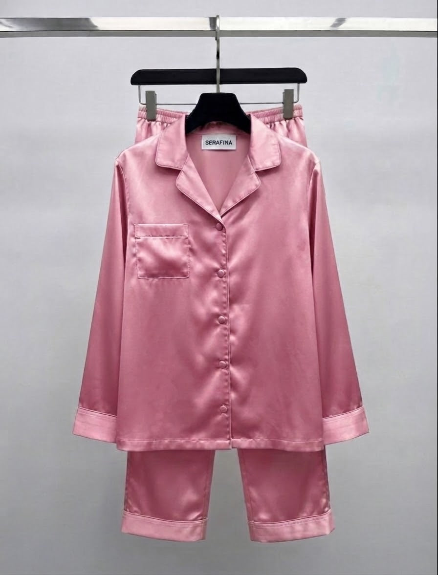 Pyjama en satin Rose Blossom