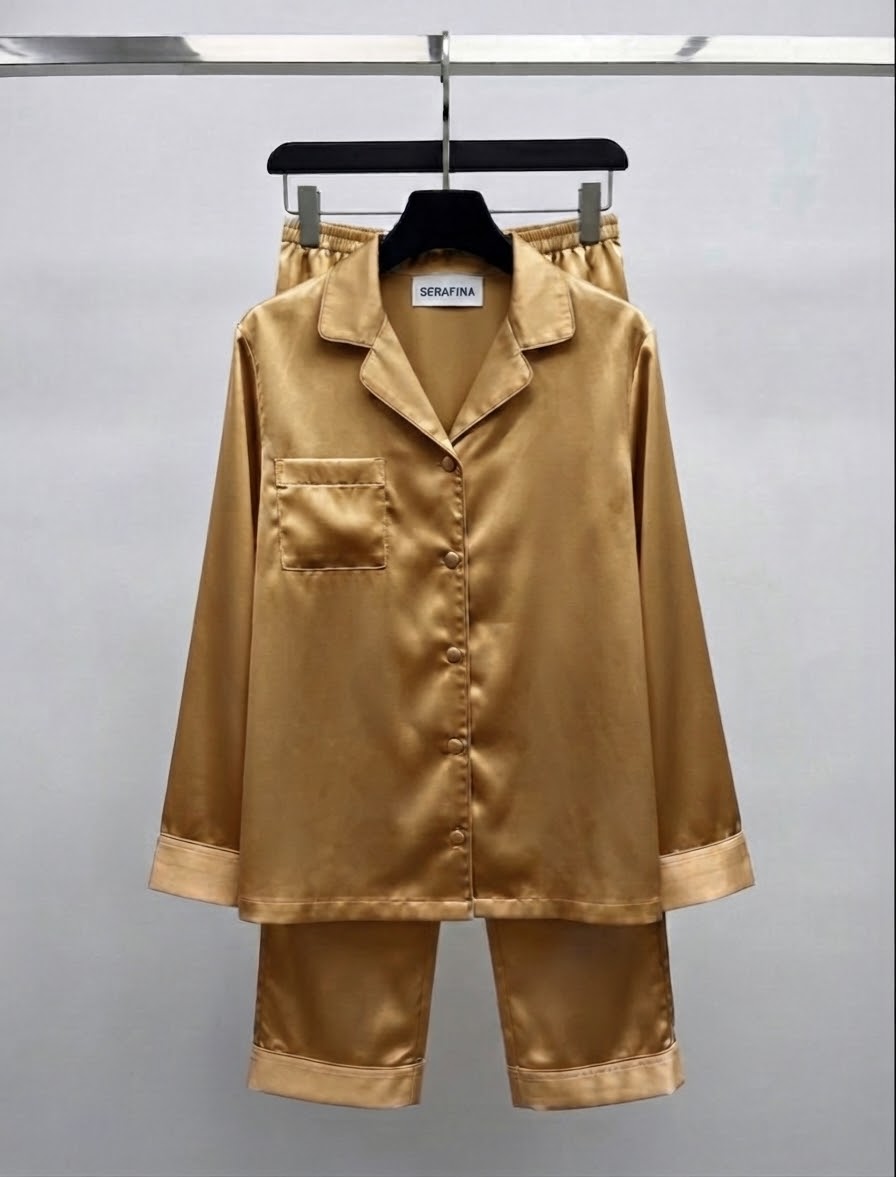 Pyjama en satin Rêve d'orient