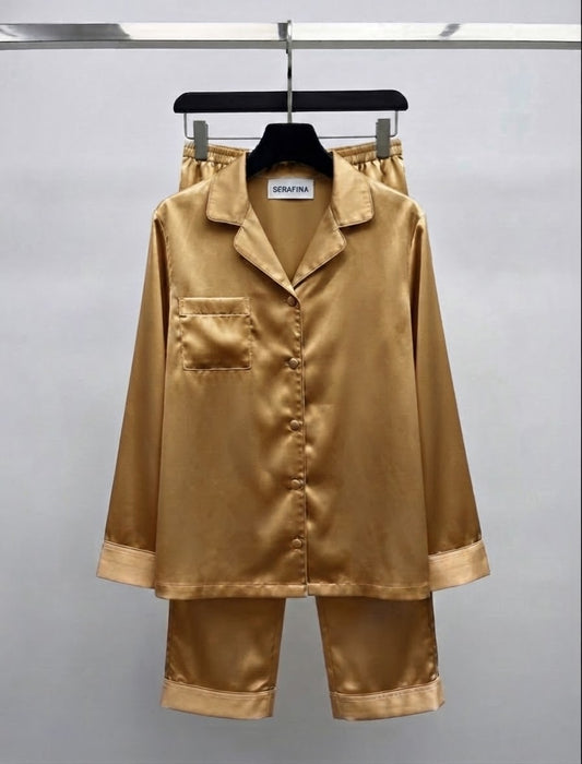 Pyjama en satin Rêve d'orient